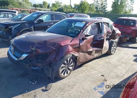 2015 Honda Accord Hybrid Exl z USA, uszkodzony, nr VIN 1HGCR6F57FA007847